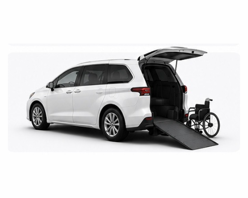 Illustration of AT wheelchair-accessible vehicle tier